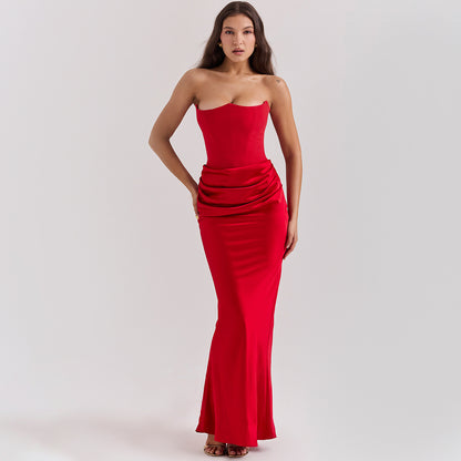 DivaElla™- Bandeau Slim-fit Chic Dress