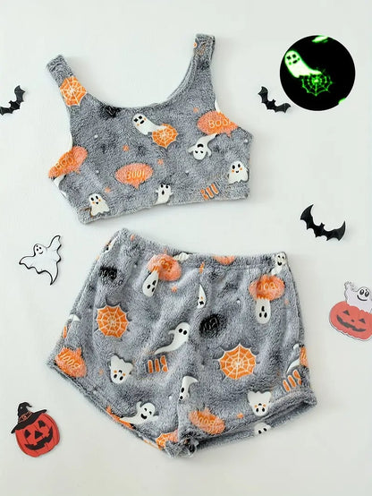 DivaElla™- Spooky Luminous PJ Sets