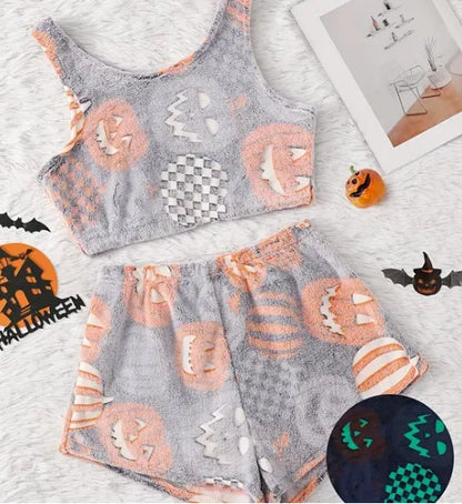 DivaElla™- Spooky Luminous PJ Sets