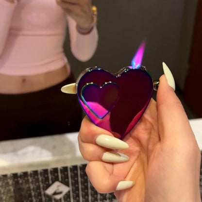 Heart-shaped lighter