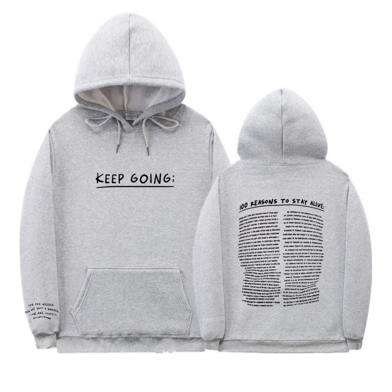 100 Reasons To Stay Alive Hoodie