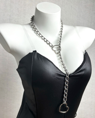 DivaElla™- Heart Slip Chain