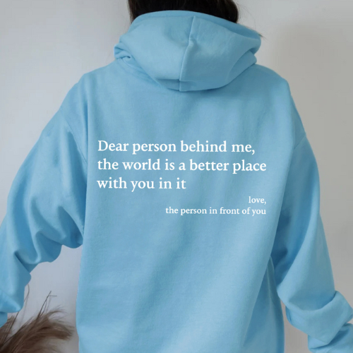 DivaElla™- 'Dear Person Behind Me' Unisex Hoodie