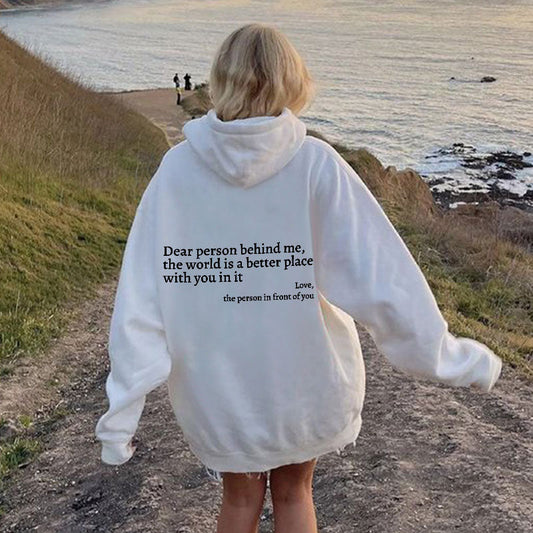 DivaElla™- 'Dear Person Behind Me' Unisex Hoodie