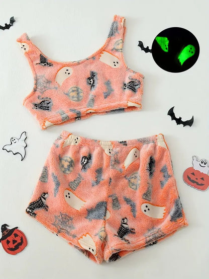 DivaElla™- Spooky Luminous PJ Sets