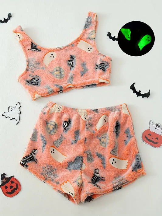 DivaElla™- Spooky Luminous PJ Sets