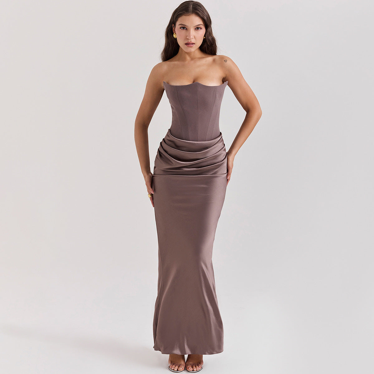 DivaElla™- Bandeau Slim-fit Chic Dress