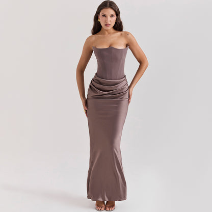 DivaElla™- Bandeau Slim-fit Chic Dress