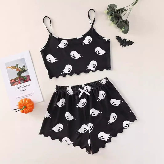 DivaElla™- Two-piece Halloween Pajamas Suit