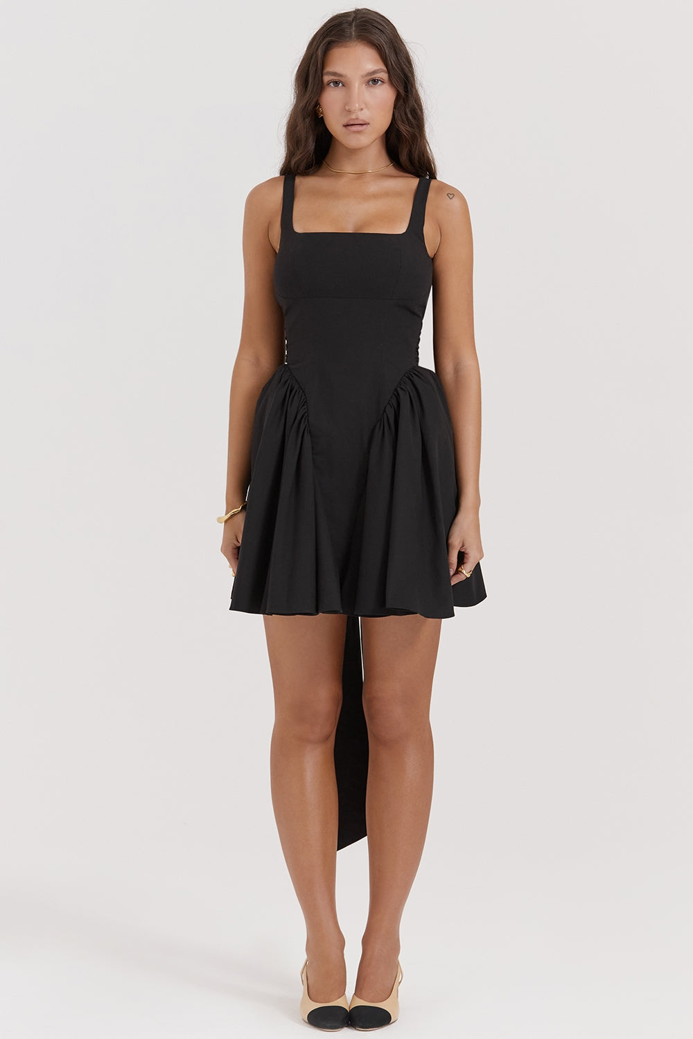 DivaElla™- Bow Mini Dress