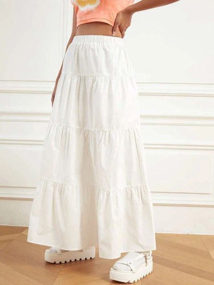 White Maxi Skirt